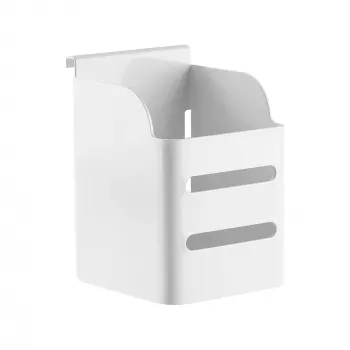 InLine Slatwall zīmuļu kastīte balta Tērauds 1 kg 68x70x100 mm