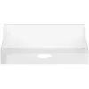 InLine Slatwall plaukts mazs balts 180mm x 120mm x 55mm