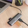 InLine 8-in-1 USB-C daudzfunkciju centrs, HDMI, DP, USB 3.2, PD 3.0 100W, MST