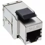 InLine RJ45 Keystone modulis sievišķais-sievišķais SNAP-In Cat.6A STP