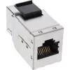 InLine RJ45 Keystone modulis sievišķais-sievišķais SNAP-In Cat.6A STP