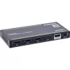 InLine 57885B HDMI pārslēgs 4 portu, 48 Gb/s, 8K@60Hz, ar USB-C, melnā krāsā