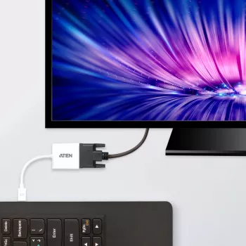 Mini DisplayPort uz DVI pārveidotājs ATEN VC960-AT