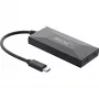 InLine USB 3.2 Gen.1 Hubs, USB-C uz 2 USB-C un 3 USB-A portiem, bez barošanas bloka