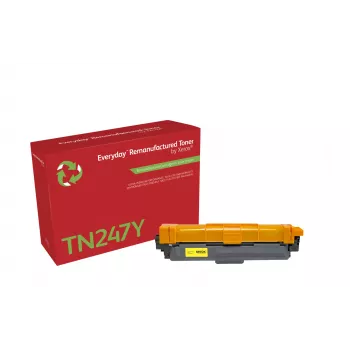 Xerox Everyday™ Yellow Remanufactured Toner, saderīgs ar Brother TN247Y, augstas ietilpības