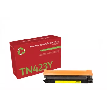 Everyday™ Yellow Pārstrādāts Toneris no Xerox saderīgs ar Brother TN423Y, Augstas ietilpības