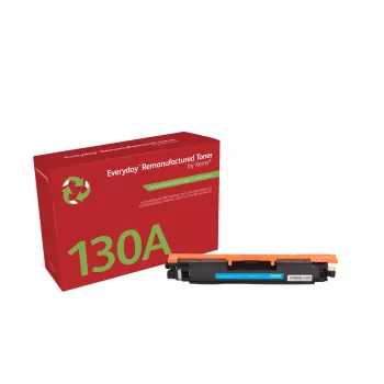 Everyday™ Cyan Remanufactured Toner by Xerox saderīgs ar HP 130A (CF351A), standarta ietilpība