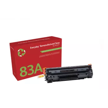 Everyday™ Mono Remanufactured Toner by Xerox saderīgs ar HP 83A (CF283A), standarta ietilpība
