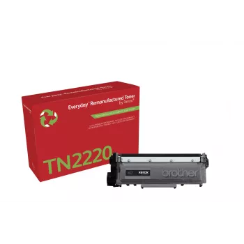 Everyday™ Mono Pārlādētais Toneris no Xerox, saderīgs ar Brother TN2220, Augstas ietilpības