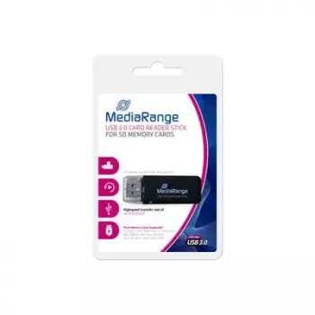 Kartes lasītājs MediaRange MRCS507 iekšējais USB 3.2 Gen 1 melns