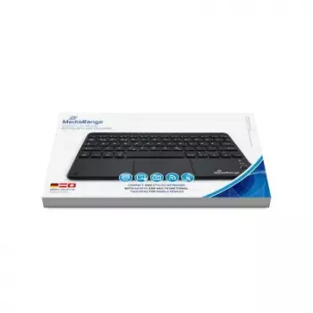 Klaviatūra MediaRange MROS130 Office Bluetooth QWERTZ vācu/šveiciešu melna