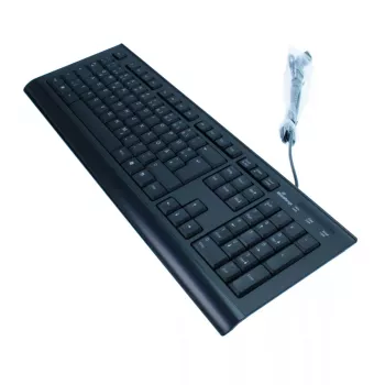 Tastatūra MediaRange MROS101 Office USB QWERTZ vācu melna