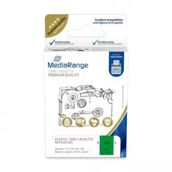 Plastmasas lentes kasete MediaRange TZ-731 (12 mm, zaļa, 8 m)