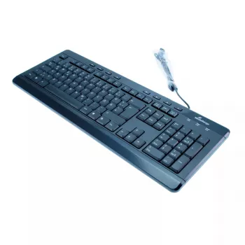 Tastatūra MediaRange MROS102 Universāla USB QWERTZ Angļu Melna
