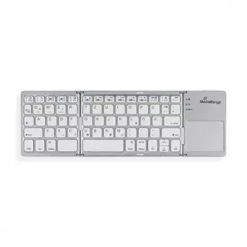 MediaRange MROS133 Office Bluetooth tastatūra QWERTZ vācu/šveices sudraba