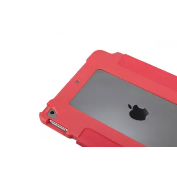 Folio bufera maciņš TUCANO ALUNNO Apple iPad 10,9 collu (7.–10. paaudzei) – Izturīgs, Sarkans, 370 g
