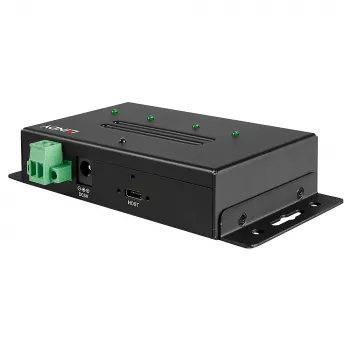 USB centrmezgls Lindy 4 Port USB 3.2 Gen 2 Type C Metāla