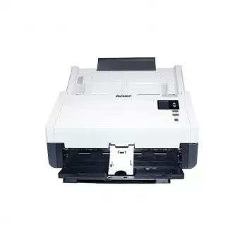 ADF skeneris Avision AD345GN — A4, 1200 x 1200 DPI, duplekss, 100-lapu ADF, CIS, balts