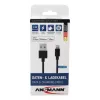 Lightning kabelis Ansmann 1700-0078 1,2m Melns