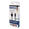 Lightning kabelis Ansmann 1700-0078 1,2m Melns