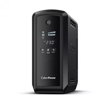 Nepārtrauktās barošanas avots CyberPower CP550EPFCLCD, līnij-interaktīvais, 0.55 kVA, 350 W, 6 kontaktligzdas