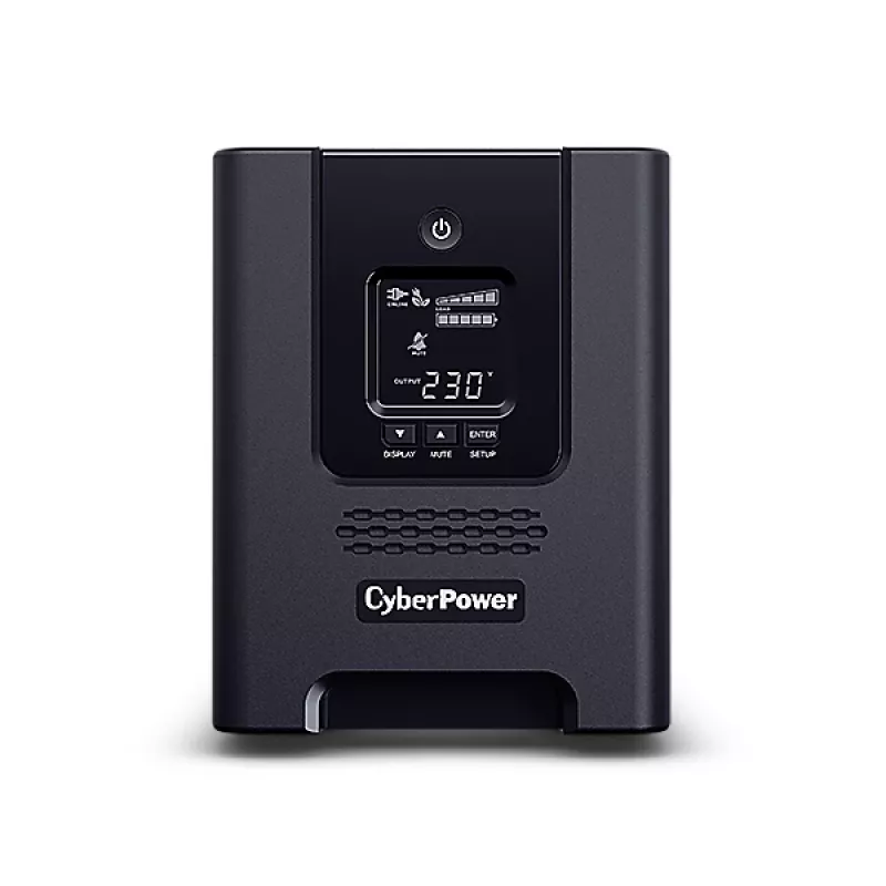 Nepārtrauktās barošanas avots CyberPower PR3000ELCDSXL, Line-Interactive, 3 kVA / 2700 W, 9 kontaktligzdas