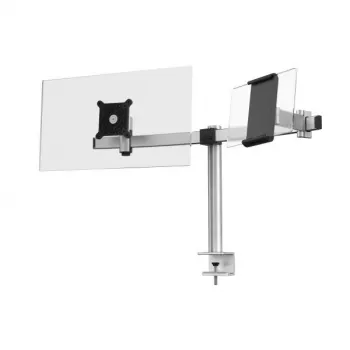Durable 508723 – Piestiprināms monitora un planšetes statīvs galdam