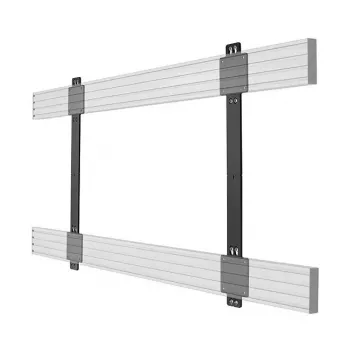 B-Tech SYSTEM X - Divu sliežu montāžas kronšteins BT8390 - 19 mm no sienas