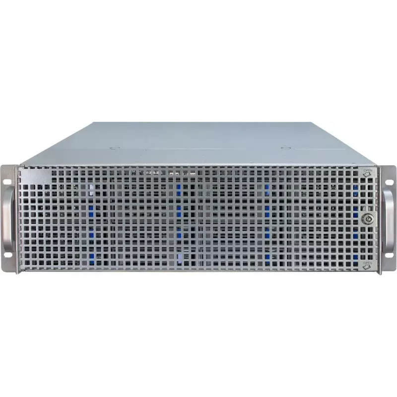 Servera korpuss Inter-Tech 3U-3416 Rack Melns