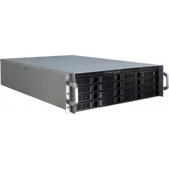 Servera korpuss Inter-Tech 3U-3416 Rack Melns