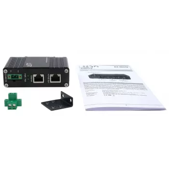 EXSYS PoE++ Gigabit Injector 60W -40°C līdz +80°C