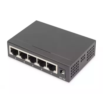 Nepārvaldāms slēdzis Digitus DN-80202-1 5 portu Gigabit