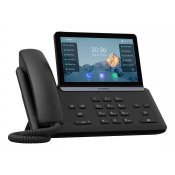 VoIP telefons Yealink SIP-T88W ar skārienekrānu un HD audio