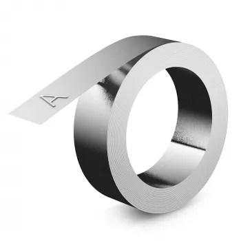 DYMO Alumīnija reljefā lente bez līmes | 12 mm x 4,8 m | Saderīga ar Rhino M1011 reljefa marķētāju | Laikapstākļiem izturīga | Ideāla DIY un būvniecībai | Ražota Eiropā