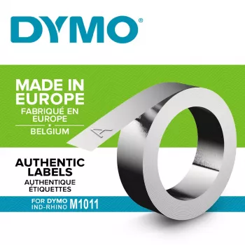 Lentīšu lente DYMO 12mm Nerūsējošā tērauda bezlīmējošā