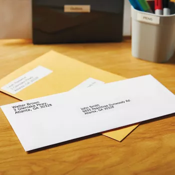 Pašlīmējošās printera uzlīmes DYMO LW Address Labels 28x89 mm
