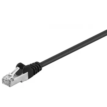 Tīkla kabelis Goobay 95551 Melns 1.5m Cat5e SF/UTP