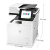 HP LaserJet Enterprise MFP M635h, lāzera, melnbalta druka, 1200 x 1200 DPI, melnbalta kopēšana, A4, melna, balta
