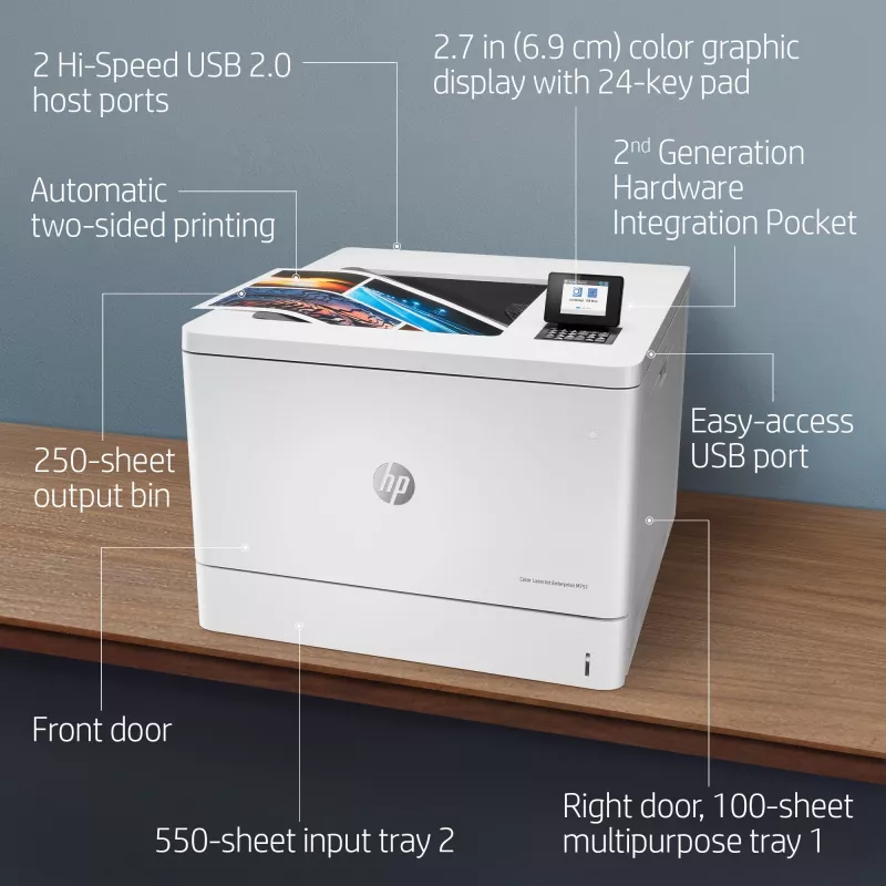 HP Color LaserJet Enterprise M751dn krāsu lāzerprinteris