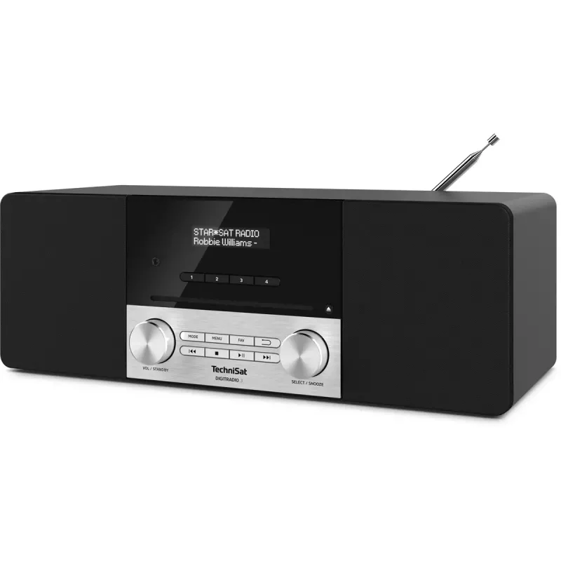 Personīgais radio TechniSat Digital Radio 3 Melns Sudrabs