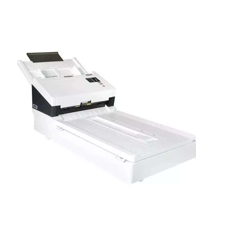Avision ADF skeneris AD345GFWN — A4, 1200 x 1200 DPI, CIS, 100-lpp. ADF, duplekss, balts