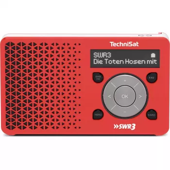 Personīgais radio TechniSat DigitRadio 1 Sarkans Balts