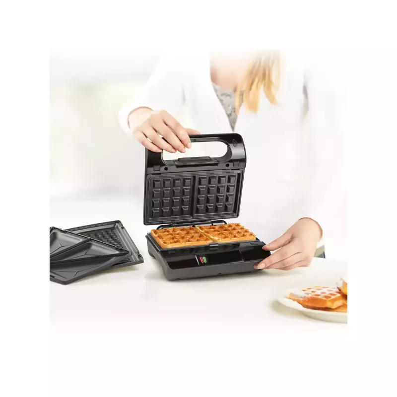 Princess 117002 Multi Sandwich Grill Compact Pro — kontaktgrils, vafeļu un sviestmaižu prese