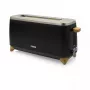 Princess 142361 Toaster Pure 2 šķēles 1000 W Melns Sudrabs Bambuss