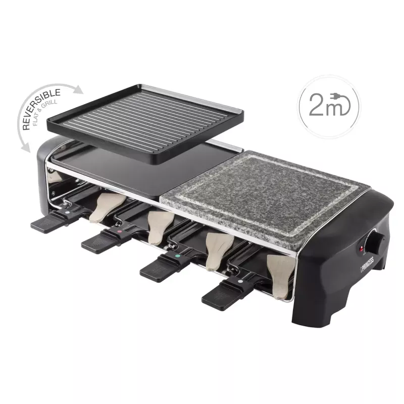Raclette grils Princess 162820 1400W 8 pannas