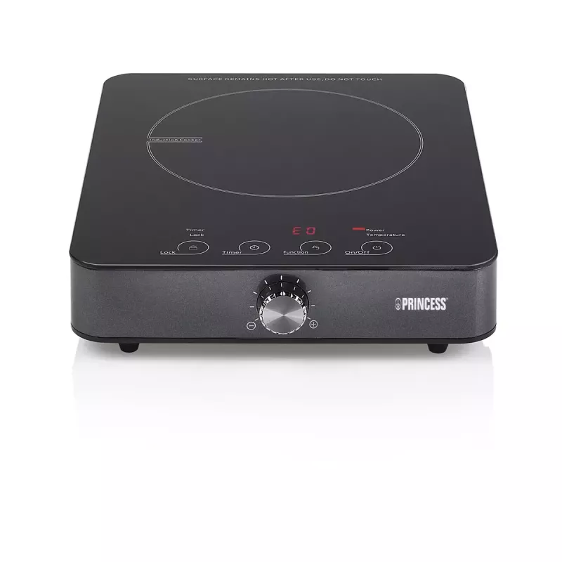 Indukcijas plīts Princess 303010, 1 zona, rotācijas un skārienvadība
