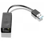 Lenovo 03X6840 kabeļa dzimuma mainītājs RJ-45 USB 2.0 Type-A Melns