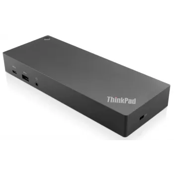 Lenovo 03X7469 dokstacija/portu atkārtotājs Vadu USB 3.2 Gen 2 (3.1 Gen 2) Type-C Melns