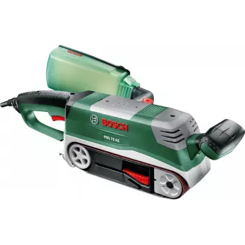 Bosch PBS 75 AE Set lentaslīpmašīna zaļa, pelēka 750 W