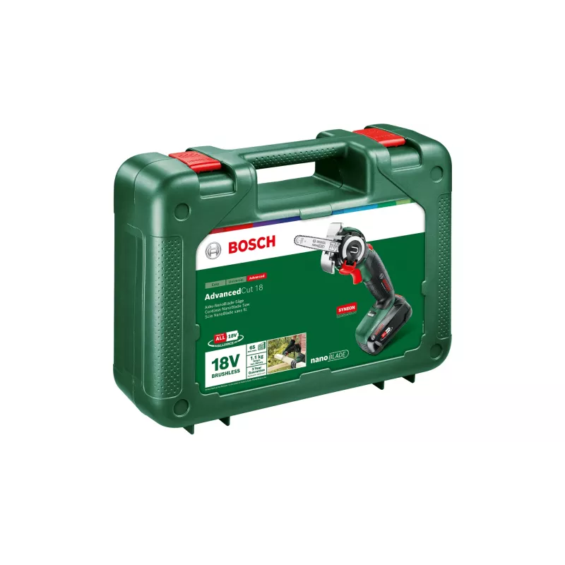 Bosch AdvancedCut 18 7000 RPM Melns, Zaļš, Sarkans, Sudrabs